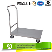 Trolley plano de aço inoxidável plano com preço competitivo